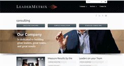 Desktop Screenshot of leadermetrix.com