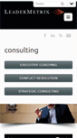 Mobile Screenshot of leadermetrix.com